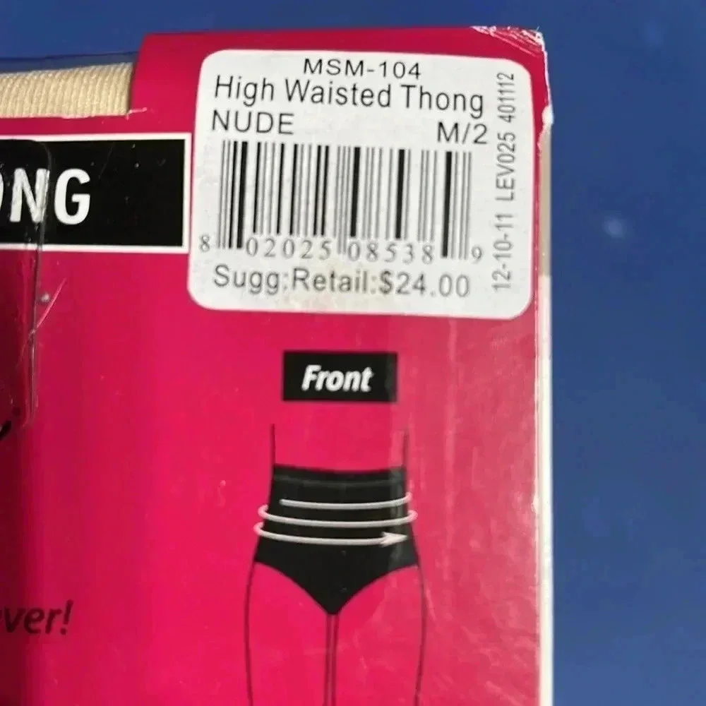 SlimMe by MeMoi High‎ Waist Shape-wear Thong Medium